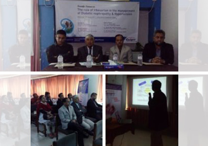 The scientific seminar on “Role of Irbesartan in the Management of Diabetic Nephropathy & Hypertension”