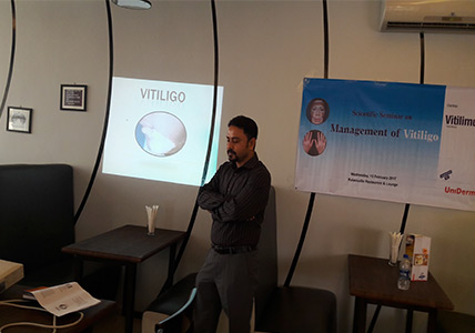 The scientific seminar on “Management of Vitiligo”