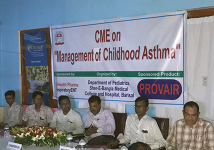 The scientific seminar on “Management of Childhood Asthma”