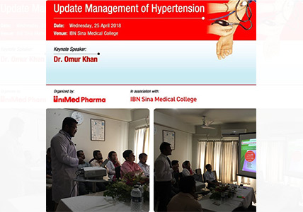 The scientific seminar on “Update Management of Hypertension”
